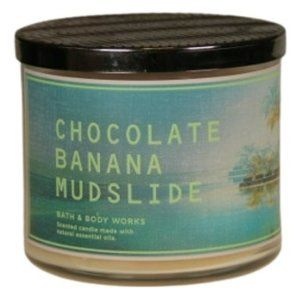 NEW Chocolate Banana Mudslide BBW Candle